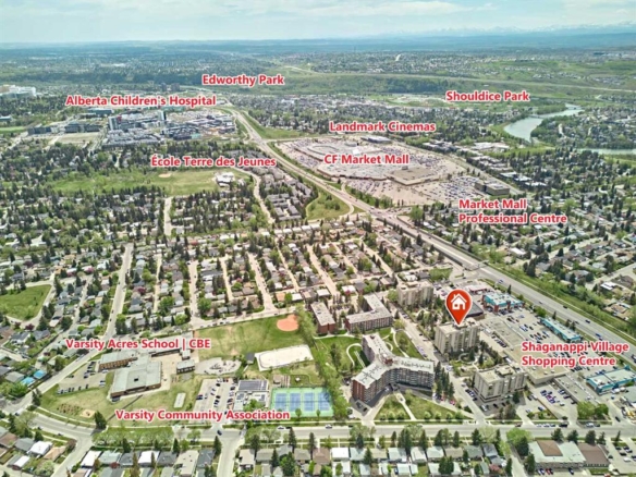 #403 4555 Varsity Lane NW, Calgary, Alberta, T3A 2V6