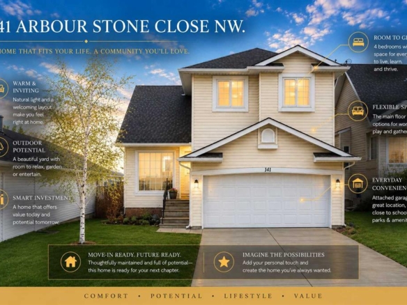 141 Arbour Stone Close NW, Calgary, Alberta, T3G4T2